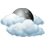 Muitas nuvens