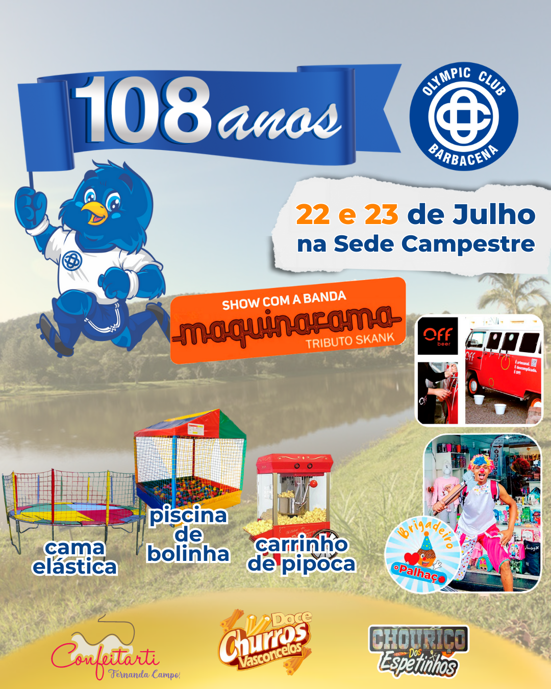 Cópia de Light Grey Blue And Yellow Brush Football Tournament Poster (Post para Instagram com tema de verão (Retrato)) (2)